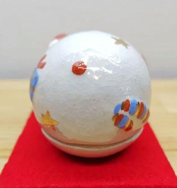 【香合　サンタクロース】楽入窯　紙箱 香合 サンタクロース】楽入窯 紙箱 美術品・アンティーク